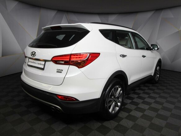 2014 Hyundai Santa Fe III, белый - вид 1