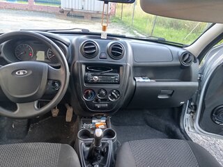 2012 Lada (ВАЗ) Granta I, серебристый, 450000 рублей, вид 4