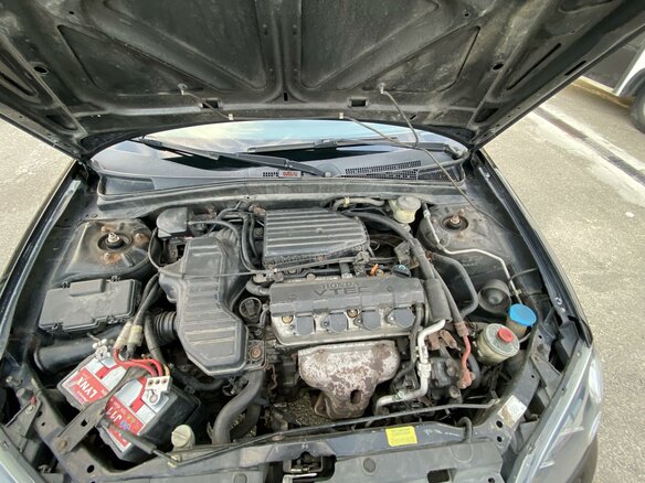 2003 Honda Civic VII, чёрный, 500000 рублей - вид 8