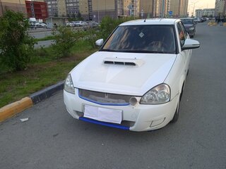 2011 Lada (ВАЗ) Priora I, белый, 450000 рублей, вид 2