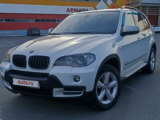 2009 BMW X5 30i II (E70), белый, 1650000 рублей, вид 1