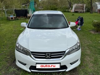 2013 Honda Accord IX, белый, 1600000 рублей, вид 2