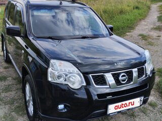 2012 Nissan X-Trail II Рестайлинг, чёрный, 1430000 рублей, вид 3
