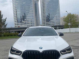 2021 BMW X6 30d III (G06), белый, 9400000 рублей, вид 3