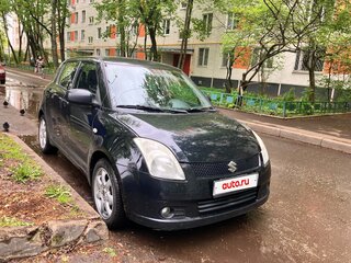 2007 Suzuki Swift III, чёрный, 650000 рублей, вид 2