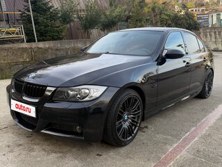 2008 BMW 3 серии 325i V (E90/E91/E92/E93), чёрный, 1030000 рублей, вид 1
