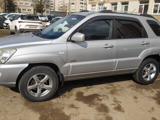 2006 Kia Sportage II, серебристый, 860000 рублей, вид 5