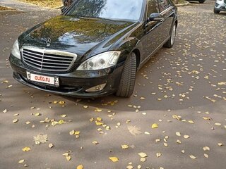 2007 Mercedes-Benz S-Класс 500 Long V (W221), чёрный, 1450000 рублей, вид 1