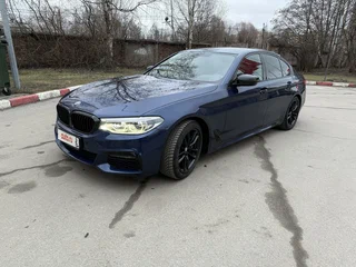2019 BMW 5 серии 530i xDrive VII (G30/G31/G38), синий, 3200000 рублей, вид 1
