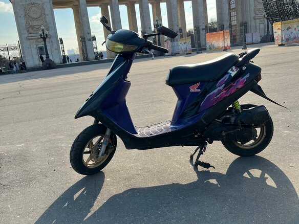 1998 Honda Dio, чёрный, 80000 рублей - вид 8
