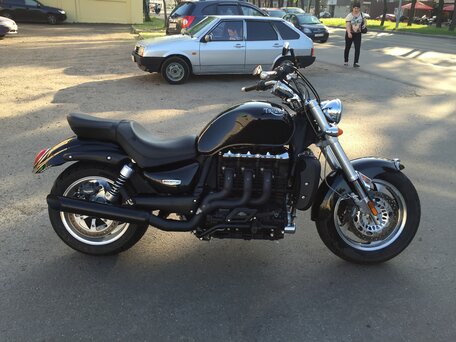 2006 Triumph Rocket 3, чёрный, 699000 рублей, вид 5