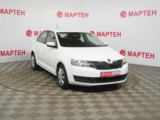 2018 Skoda Rapid I Рестайлинг, белый, 1237000 рублей, вид 3