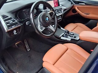 2021 BMW X3 20d xDrive III (G01) Рестайлинг, синий, 5300000 рублей, вид 4