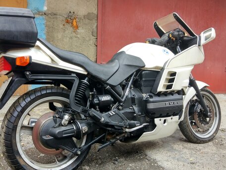 1990 BMW K 100 RS, серебристый, 490000 рублей, вид 3