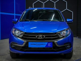 2021 Lada (ВАЗ) Granta I Рестайлинг, синий, 640000 рублей, вид 4