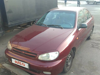 2008 Chevrolet Lanos I, красный, 150000 рублей, вид 1