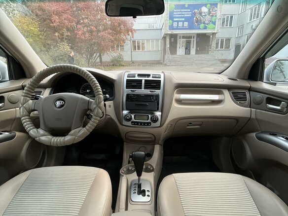 2007 Kia Sportage II, серебристый, 850000 рублей - вид 5