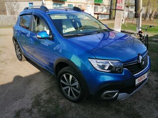 2021 Renault Sandero Stepway II Рестайлинг, синий, 1990000 рублей, вид 3