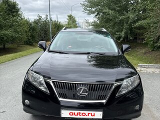 2010 Lexus RX 350 III, чёрный, 2800000 рублей, вид 1