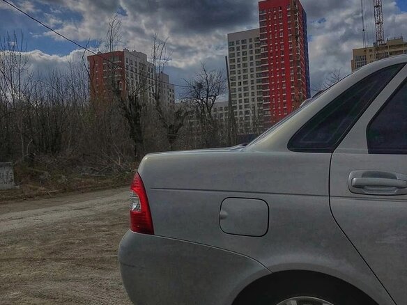 2007 Lada (ВАЗ) Priora I, серебристый, 505000 рублей - вид 3