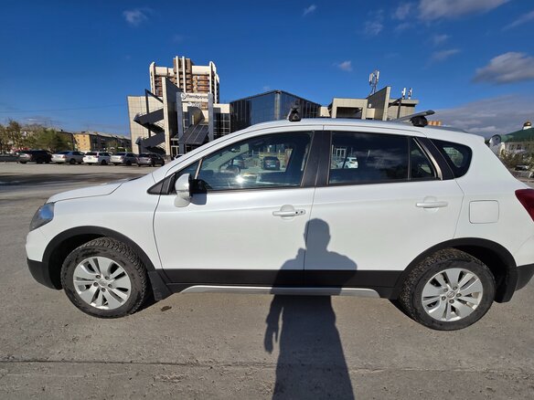 2014 Suzuki SX4 II (S-Cross), белый, 1190000 рублей - вид 16