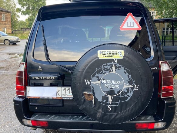 2006 Mitsubishi Pajero III Рестайлинг, чёрный, 1800000 рублей - вид 7