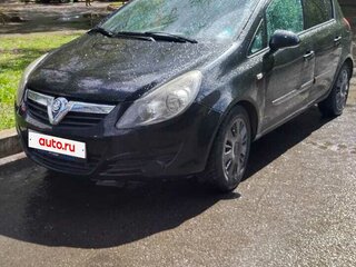 2007 Opel Corsa D, чёрный, 345000 рублей, вид 1