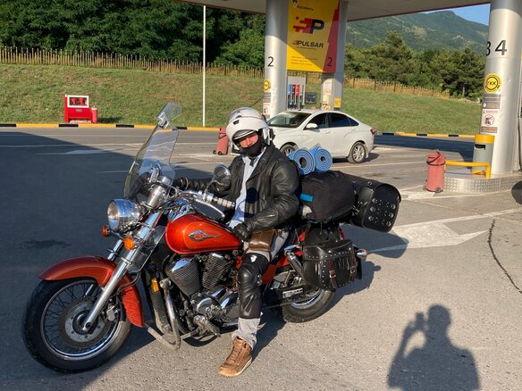 2003 Honda Shadow 750, оранжевый, 500000 рублей - вид 9