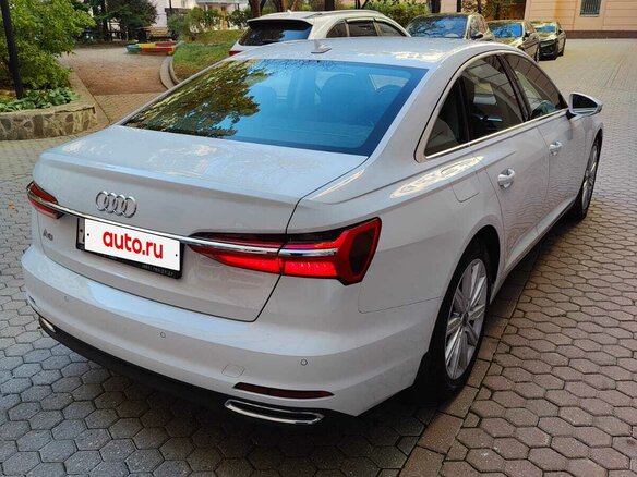 2021 Audi A6 40 TDI V (C8), белый, 3550000 рублей - вид 6