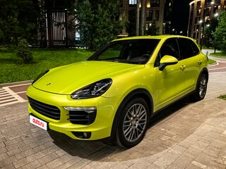 2015 Porsche Cayenne S Diesel II Рестайлинг (958), зелёный, 3950000 рублей, вид 1