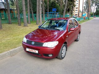 2008 Fiat Albea I Рестайлинг, красный, 360000 рублей, вид 1