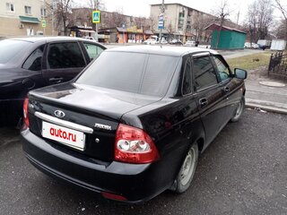 2013 Lada (ВАЗ) Priora I, чёрный, 399000 рублей, вид 3