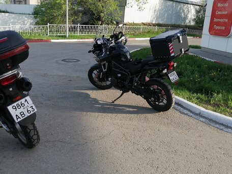 2016 Triumph Tiger Explorer, чёрный, 1280000 рублей, вид 4