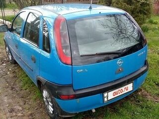 2001 Opel Corsa C, голубой, 250000 рублей, вид 3
