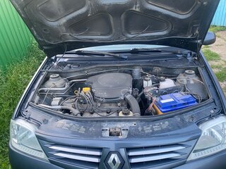 2009 Renault Logan I, серый, 350000 рублей, вид 4