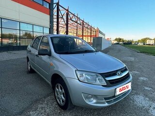 2013 Lada (ВАЗ) Granta I, серебристый, 200000 рублей, вид 4