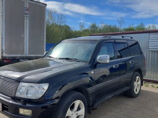 2005 Toyota Land Cruiser 100 Series Рестайлинг 2, чёрный, 2100000 рублей, вид 1