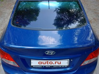 2011 Hyundai Solaris I, синий, 575000 рублей, вид 2