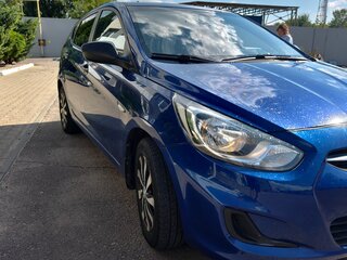 2012 Hyundai Solaris I, синий, 759000 рублей, вид 2