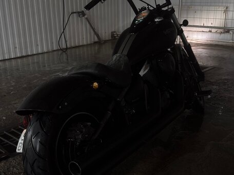 2010 Kawasaki VN900 Vulcan, чёрный, 560000 рублей, вид 1