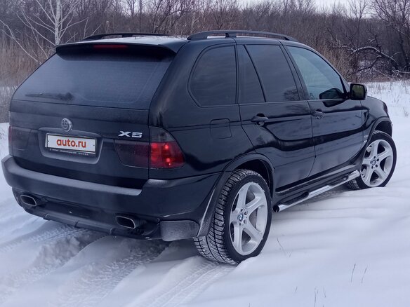 2002 BMW X5 4.6is I (E53), чёрный, 2350000 рублей - вид 8