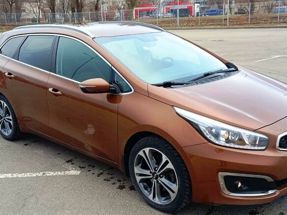 2016 Kia Ceed II Рестайлинг, коричневый, 1650000 рублей - вид 3
