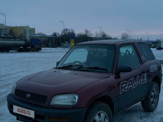 1995 Toyota RAV4 I (XA10), красный, 490000 рублей, вид 1