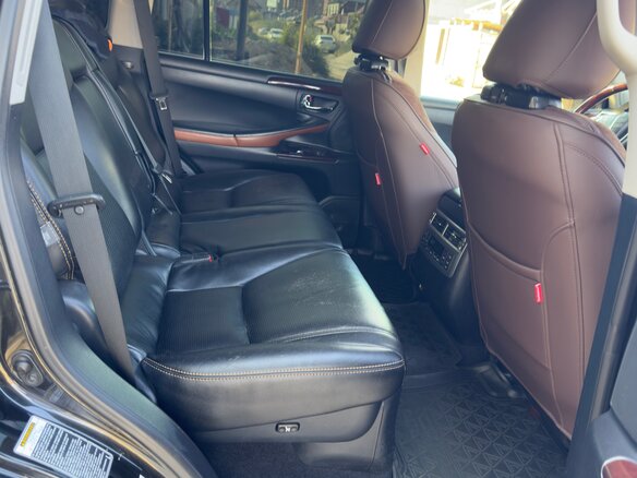 2012 Lexus LX 570 III Рестайлинг, чёрный, 3600000 рублей - вид 19