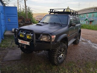 2002 Nissan Patrol V (Y61), чёрный, 2000000 рублей, вид 2