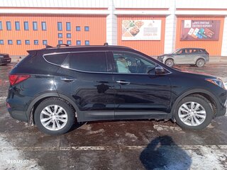 2017 Hyundai Santa Fe III Рестайлинг, чёрный, 1600000 рублей, вид 2