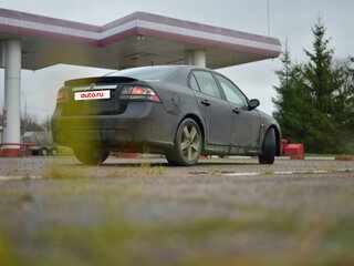 2008 Saab 9-3 II Рестайлинг, чёрный, 710000 рублей, вид 2