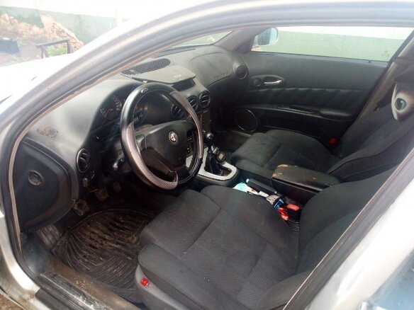 1999 Alfa Romeo 166 I, серебристый, 400000 рублей - вид 4