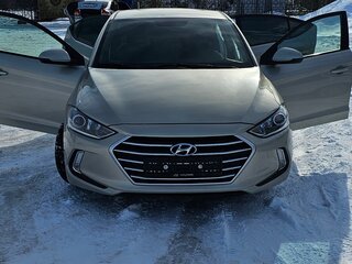 2016 Hyundai Elantra VI (AD), бежевый, 1250000 рублей, вид 2