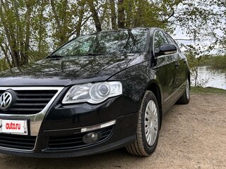 2007 Volkswagen Passat B6, чёрный, 830000 рублей, вид 2